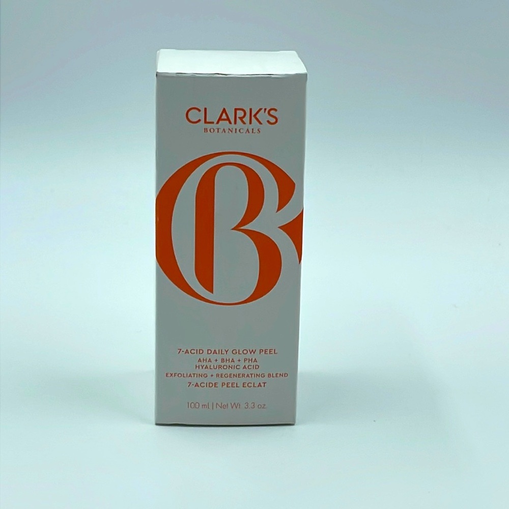 Clark’s Botanicals 7-Acid Daily Glow Peel (NWT)